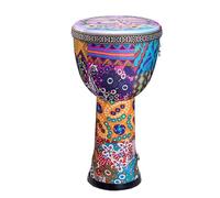 Djembe Drum Large 8-inch ABS African Drum Lightweight African Hand Drum Instrument For Beginners (Color : D)
