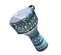 Djembe Drum Large 8-inch Lightweight PVC African Drum Adult Professional Playing Hand Drum (Color : D)
