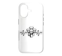 Djembé Notes ECG Heartbeat Drum Africa Ethnic Percussion Case for iPhone 17
