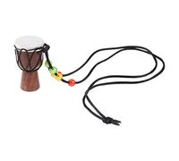 Djembe Percussion African Hand Drum Pendant Drummer Present for Learning Drume Beginner Starter Tool Hand