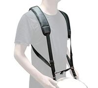 Djembe Shoulder Strap Non-slip Design African Hand Drum Percussion Belt (Black)