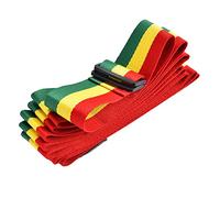 Djembe Waist Strap, Tricolor African Hand Drum Belt Djembe Shoulder Strap for Percussion Instruments Stage Performance