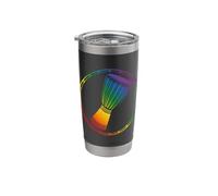 Djembes Drum Art African Drumming Image Djembe Drummer Pride Stainless Steel Insulated Tumbler