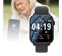 DJFYVAEIO Fall Detection Smart Watch,Fall Detection,Video Call,Gps Positioning, Sos Emergency Call, Health Monitoring, 1.83-Inch Touch Screen, Waterproof,Electronic Fence,Heart Rate Measurement