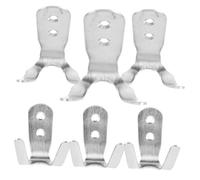 djgkENVQ Coat Hooks, 6pcs Stainless Steel Hook Swimming Pool Hangers Bath Robe Hook Wall Key