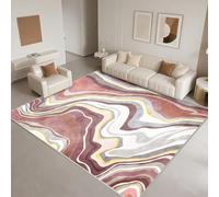 DJHWWD Anti Slip Fireside Rugs 90x130cm,Modern Simplicity for Office,Hearth,Hallway Pink