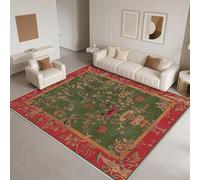 DJHWWD Anti Slip Rugs for Living Room 120x170cm,Chinese Style for Hallway,Conservatory,Teenage Bedroom Green