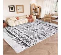 DJHWWD Children Rug Flatweave Playroom 70x140CM Very Large Rugs gray. Vintage geometric carpet Bed Carpets For Bedroom
