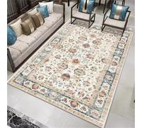 DJHWWD Living Room Rugs Medium Soft Rug Home Decors Carpet 120x200CM Bedroom Beside Blue. A rectangular for the bedroom. Carpets Floor