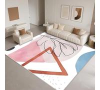 DJHWWD Machine Washable Girls Rugs for Bedroom 60x90cm,Small Door Mats Indoor Modern Style for Chair,Outside,Under Table White