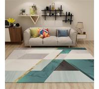 DJHWWD Mats For Bedroom Rug Living Room square 200x300CM Children Green. Gray carpet is easy to maintain. art deco and modernist carpets