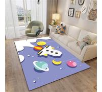 DJHWWD Rugs And Carpets Large Pet Friendly Rug 50x80CM Carpet Underlay Purple The room is decorated with a carpet. Runner For Hallway