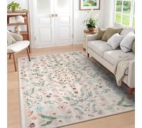 DJHWWD Soft Boys Rug Beige 160x200CM,Leaf Pattern for Floor,Hall,Sitting Room
