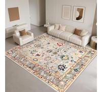 DJHWWD Washable Carpets for Bedrooms 90x130cm,Vintage Style for Boys Bedroom,Girls Room,Hearth Gray