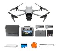 DJI Air 3S Fly More Combo (RC 2 Screen Remote Controller), Drone with 1" CMOS Wide-Angle & Medium Tele Camera for Adults, 4K/60fps, Omnidirectional Sensing & 3 Batteries for Extended Flight Time