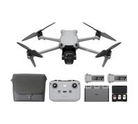 DJI Air 3S Fly More Combo (RC-N3), 4K Dual-Camera Drone, 3 Batteries | 1″ CMOS Wide-Angle & Medium Tele Camera, 4K/60fps HDR Video, Omnidirectional Obstacle Sensing, Extended Flight Time