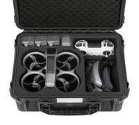 DJI Avata 2 Combo Drone Case - Hard Case with Foam for DJI Avatar 2 Fly More Combo/Goggles 3/RC Motion 3/FPV Waterproof Carrying Case for DJI Avata 2 Accessories (Case Only)