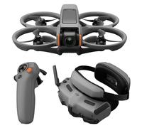 DJI Avata 2 Fly More Combo (1 Battery), FPV Drone with Camera 4K, Immersive Experience, Built-in Propeller Guard, Easy Flip/Roll, Goggles 3 and RC Motion 3 Included, POV Content Camera Drone, Black