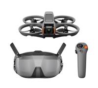DJI Avata 2 Fly Smart Combo (Single Battery), FPV Drone with Camera 4K, Immersive Experience, One-Push Acrobatics, Built-in Propeller Guard, 155° FOV, Camera Drone with Goggles N3 and RC Motion 3