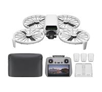 DJI Flip Fly More Combo With RC 2 Screen Remote Controller, Drone With 4K UHD Camera for Adults, Palm Takeoff, Auto Return, Intelligent Flight, 3 Batteries for 93-Min Flight Time