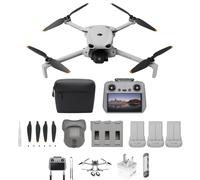 DJI Lito X1 Fly More Combo With DJI RC 2, 4K Camera Drone for Beginners, Obstacle Sensing, Lightweight for Adults, 15km Video Transmission, ActiveTrack, 3 Batteries, C0 (Lito X1 Fly More Bundle)