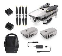 DJI Mavic Pro Platinum - Drone, Portable Drone 3-Axis Gimbal & 4K Camera, Enhanced Endurance High-end Flight Performance, Portable, Platinum (UK version)