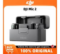 DJI Mic 2 (2 TX + 1 RX + Charging Case) All-In-One, Ready to Use Wireless Microphone Original Brand in Stock 1TX 1RX