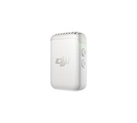 DJI Mic 2 Transmitter (Pearl White), Wireless Lavalier Microphone with Intelligent Noise Cancelling, Bluetooth Microphone for 14-Hour Internal Recording, Magnetic Attachment Phone Microphone, YouTube