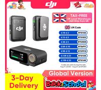 DJI Mic 2 Wireless Microphone with Intelligent Noise Cancelling 32-bit Float Internal Recording Optimized Sound 250m Range 1TX 1RX no case