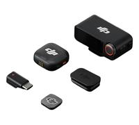 DJI Mic 3 (1 TX + 1 RX), Wireless Lavalier Mic for iPhone/Camera/Android, Ultralight, Extended Operating Time & Fast Charging, 400m Transmission, Noise Cancelling, Vlog, Streaming