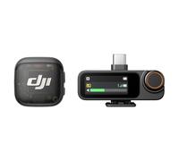 DJI Mic 3 (1 TX + 1 RX) Wireless Microphone for iPhone/Camera/Android, Ultra Light, Adaptive Amplification Control for Balanced Volume, for 28 Hours of Usage, Vlog