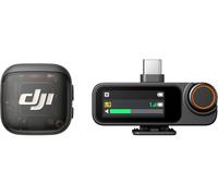 DJI Mic 3 (1 TX 1 RX) Wireless Microphone Kit - Black, Black