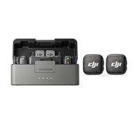 DJI Mic 3 (4 TX + 1 RX + Charging Case), Wireless Mini Mic for iPhone/Camera/Android, Multi-Person Recording, Extended Operating Time, Lavalier Microphone, Dual Band, 32-bit Float, Podcast, Interview