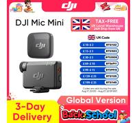 DJI Mic Mini 1TX 1RX add Charging Case Two-Level Active Noise Cancelling 48Hour Operation High-Quality Audio Stable Transmission Black