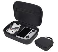 DJI Mini 3/3 Pro Drone Case - Portable Travel Handbag with Compatible Remote Controller and Accessories - Black