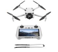 DJI Mini 3 (DJI RC) bundle 01- Lightweight 3x Mechanical Gimbal Mini Camera Drone with 4K HDR Video, 38-min Flight Time, up to 32800ft (10km) Video Transmission, Vertical Shooting, GPS Auto Return