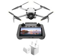 DJI Mini 4 Pro (DJI RC 2), Folding Mini-Drone with 4K HDR Video Camera for Adults, Under 0.549 lbs/249 g, 34 Mins Flight Time, 20 km Max Video Transmission Distance, Omnidirectional Vision Sensing