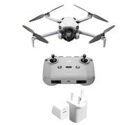 DJI Mini 4 Pro (DJI RC-N2), Folding Mini-Drone with 4K HDR Video Camera for Adults, Under 0.549 lbs/249 g, 34 Mins Flight Time, 20 km Max Video Transmission Distance, Omnidirectional Vision Sensing