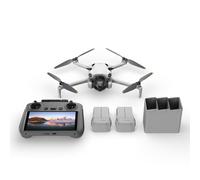 DJI Mini 4 Pro Fly More Combo (DJI RC2), Lightweight and Foldable Drone with 4K/60fps Video, 48MP Photos, 34min Flight Time