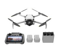 DJI Mini 4 Pro Fly More Combo with DJI RC 2 (screen remote controller), Folding Mini-Drone with 4K HDR Video Camera for Adults, Under 0.549 lbs/249 g, 34-Min Flight Time, 2 Extra Batteries