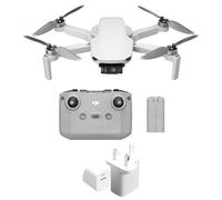 DJI Mini 4K Camera Drone Combo, Drone with 4K UHD Camera for Adults, Under 249 g, 3-Axis Gimbal Stabilization, 10km Video Transmission, Auto Return, 2 Batteries for 62-Min Max Flight Time, QuickShots