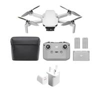 DJI Mini 4K Fly More Combo, Drone with 4K UHD Camera for Adults, Under 249 g, 3-Axis Gimbal Stabilization, 10km Video Transmission, Auto Return, 3 Batteries for 93-Min Max Flight Time, QuickShots