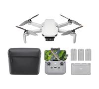 DJI Mini 4K Fly More Combo, Drone with 4K UHD Camera for Adults, Under 249 g, 3-Axis Gimbal Stabilization, 10km Video Transmission, Auto Return, 3 Batteries for 93-Min Max Flight Time, QuickShots