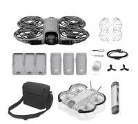 DJI Neo 2 Fly More Combo, 4K Drone With Camera, Palm Takeoff & Landing, Gesture Control, ActiveTrack, Omnidirectional Obstacle Sensing, 3 Batteries (Propeller Guard Combo)