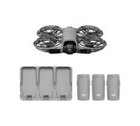 DJI Neo 2 Fly More Combo (Drone Only), 4K Drone With Camera, Palm Takeoff & Landing, Gesture Control, ActiveTrack, Omnidirectional Obstacle Sensing, 3 Batteries