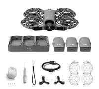 DJI Neo 2 Fly More Combo (Drone Only), 4K Drone With Camera, Palm Takeoff & Landing, Gesture Control, ActiveTrack, Omnidirectional Obstacle Sensing, 3 Batteries