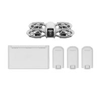 DJI Neo Combo with 3 Batteries, Mini Drone with 4K UHD Camera for Adults, 135 g Self-Flying Drone that Follows You, Hand Start, Motif Tracking, QuickShots, Stabilised Video (Controller Free)