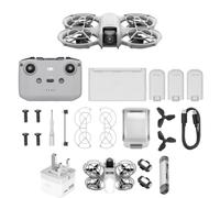 DJI Neo Fly More Combo bundle 01, Mini Drone with 4K UHD Camera for Adults, 135g Self Flying Drone, Palm Takeoff, Subject Tracking, QuickShots, Stabilized Video, with RC-N3 and 3 Batteries