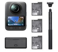 DJI Osmo 360 Adventure Combo, 360 Camera With 1-Inch 360° Imaging, Extended Battery Life With 3 Batteries, Native 8K 360° Video, 4K/120fps & 170° Boost Video, Action Camera for Sports, Vlog
