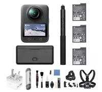 DJI Osmo 360 Combo, 360 Camera With 1-Inch 360° Imaging, Native 8K 360° Video, 4K/120fps & 170° Boost Video, 120MP 360° Photo, Waterproof, Action Camera for Sports (Osmo 360 Adventure Bundle)